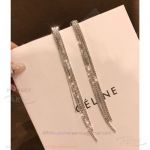 AAA Replica Celine Tassel Diamond Earrings